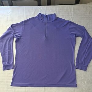 Patagonia Half Zip Long‎ Sleeve Mock Neck Top